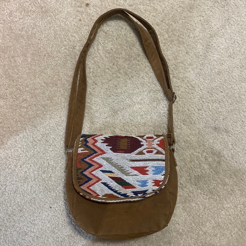 Boho adjustable strap purse